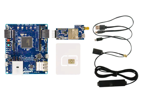 Mouser Now Shipping Renesas CK-RX65N Cloud Kit for Smart Home and Industrial Monitoring Applications